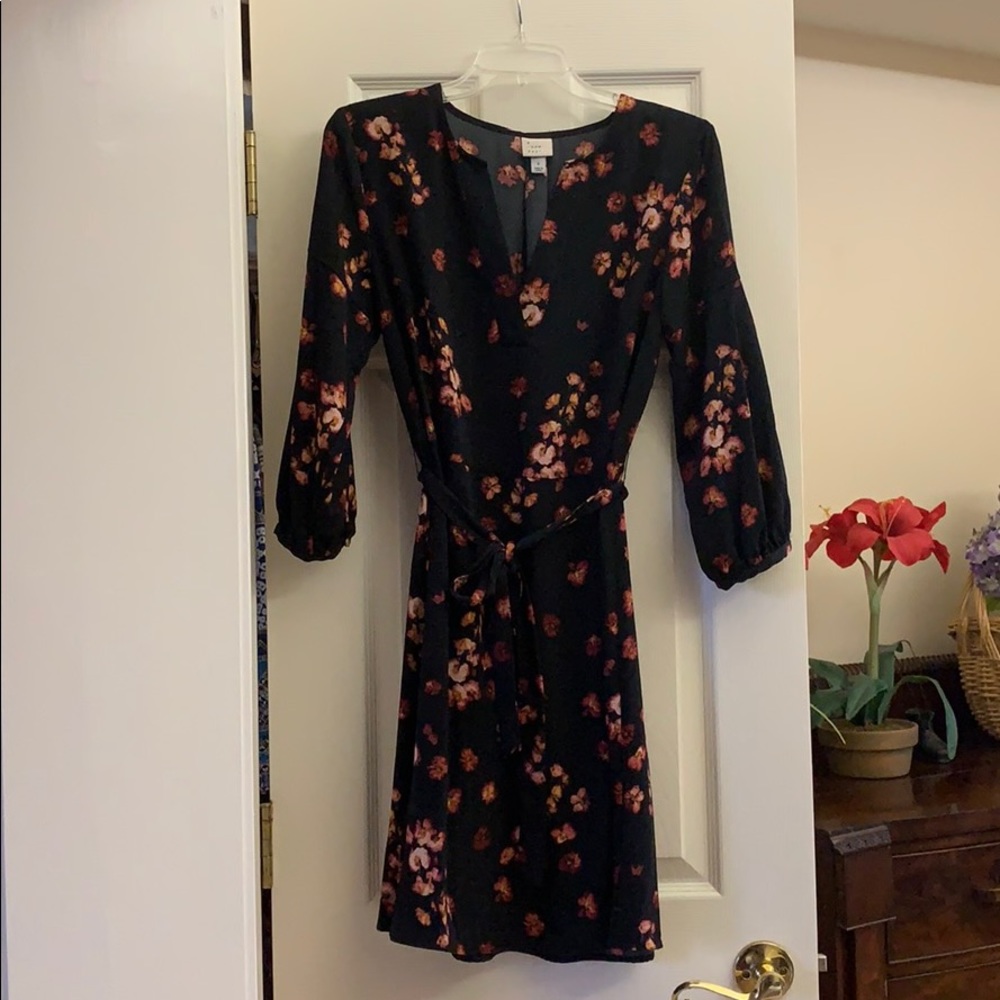 Fall flowers dress